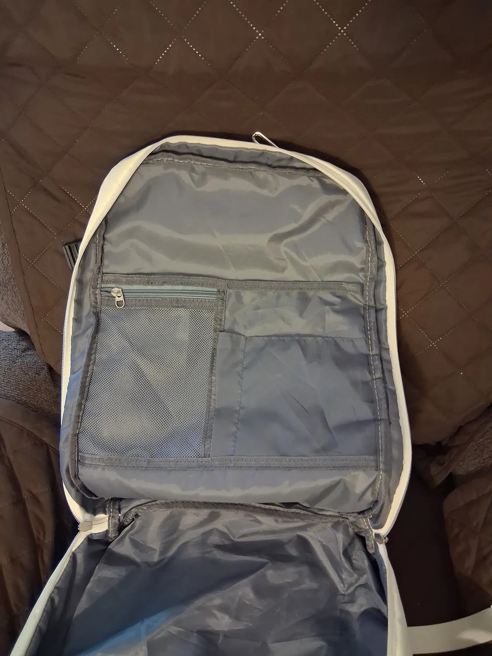 Unisex White Everyday Backpack
